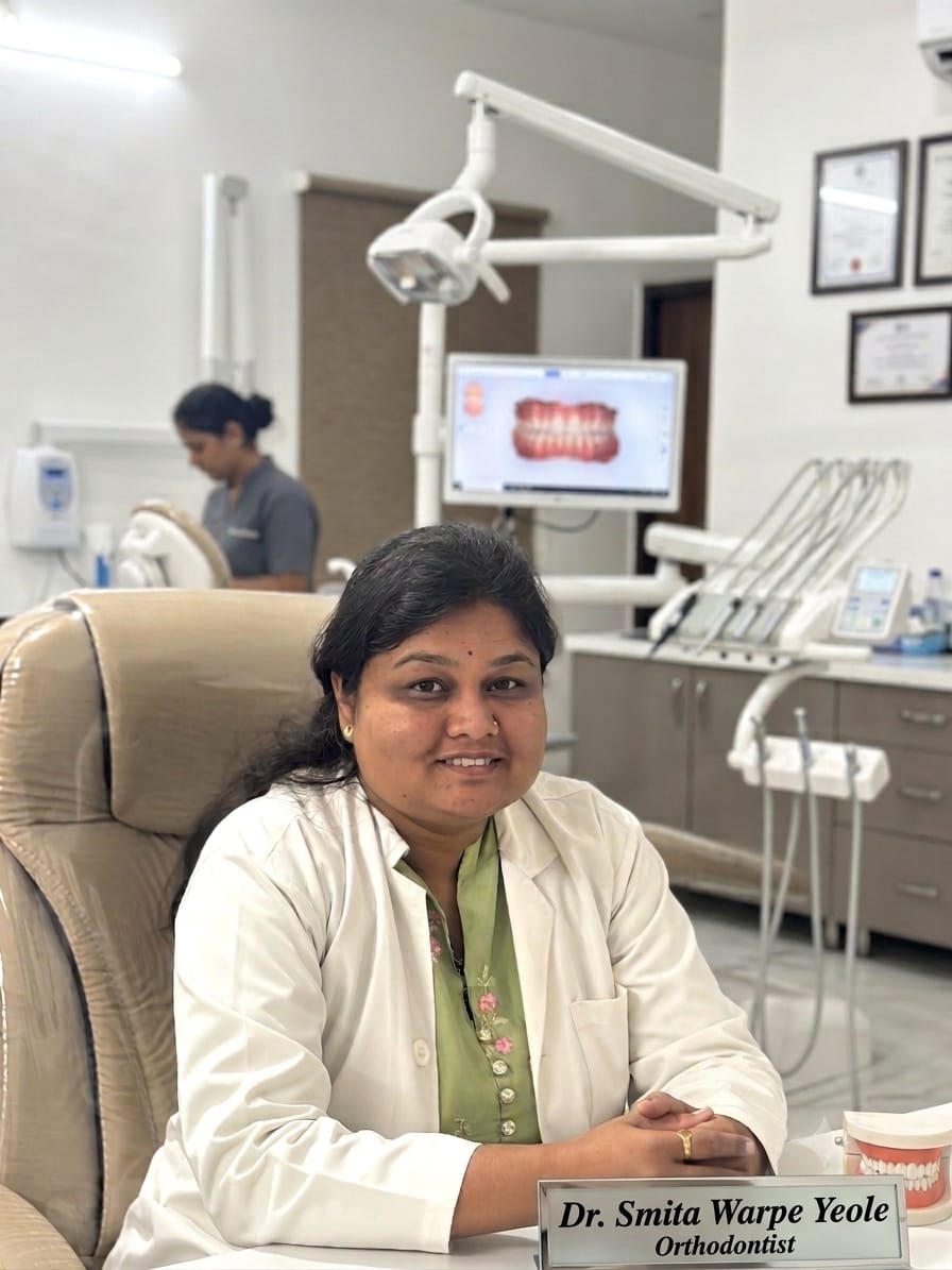 Dr. Smita Warpe Yeole, MDS Orthodontist at Smitaa Dental Studio, Nashik